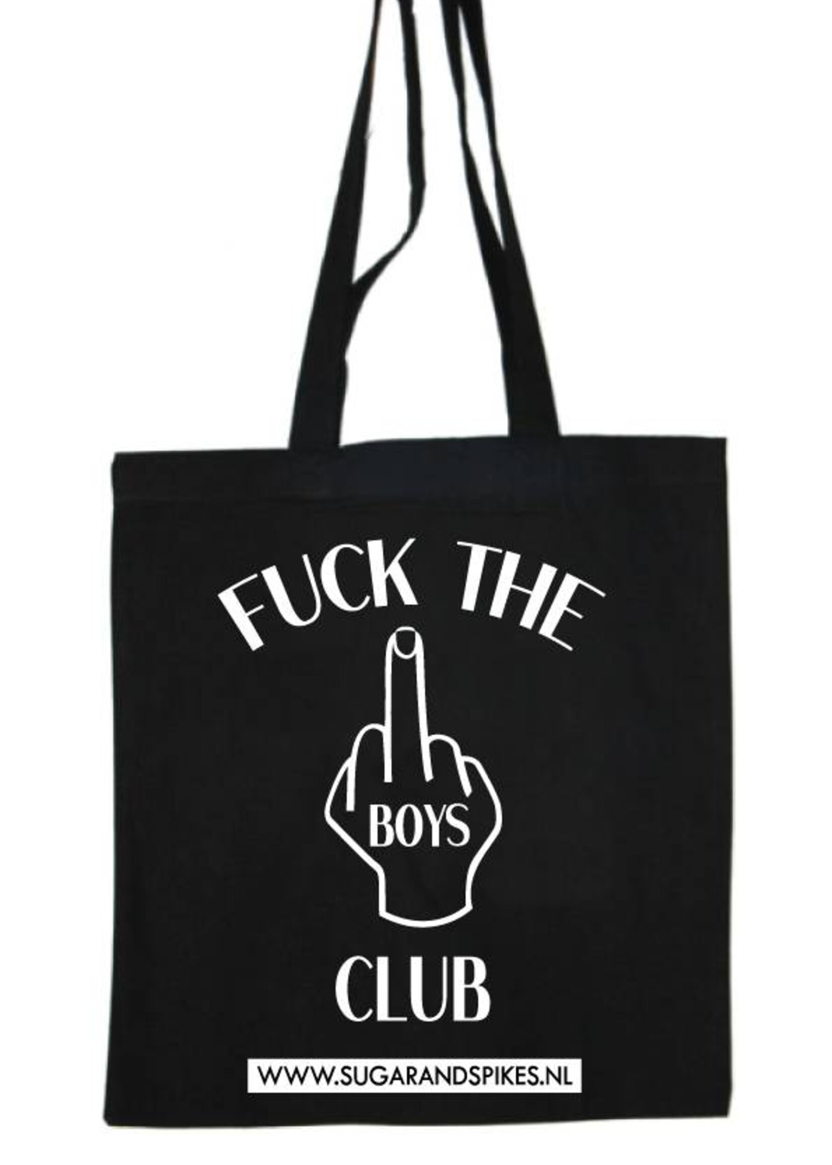 FUCK THE BOYS CLUB COTTON BAG