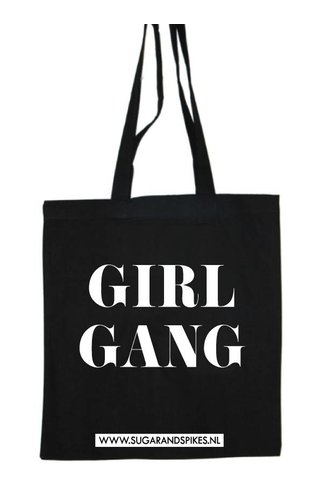 GIRL GANG COTTON BAG 