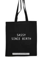 SASSY SINCE BIRTH COTTON BAG