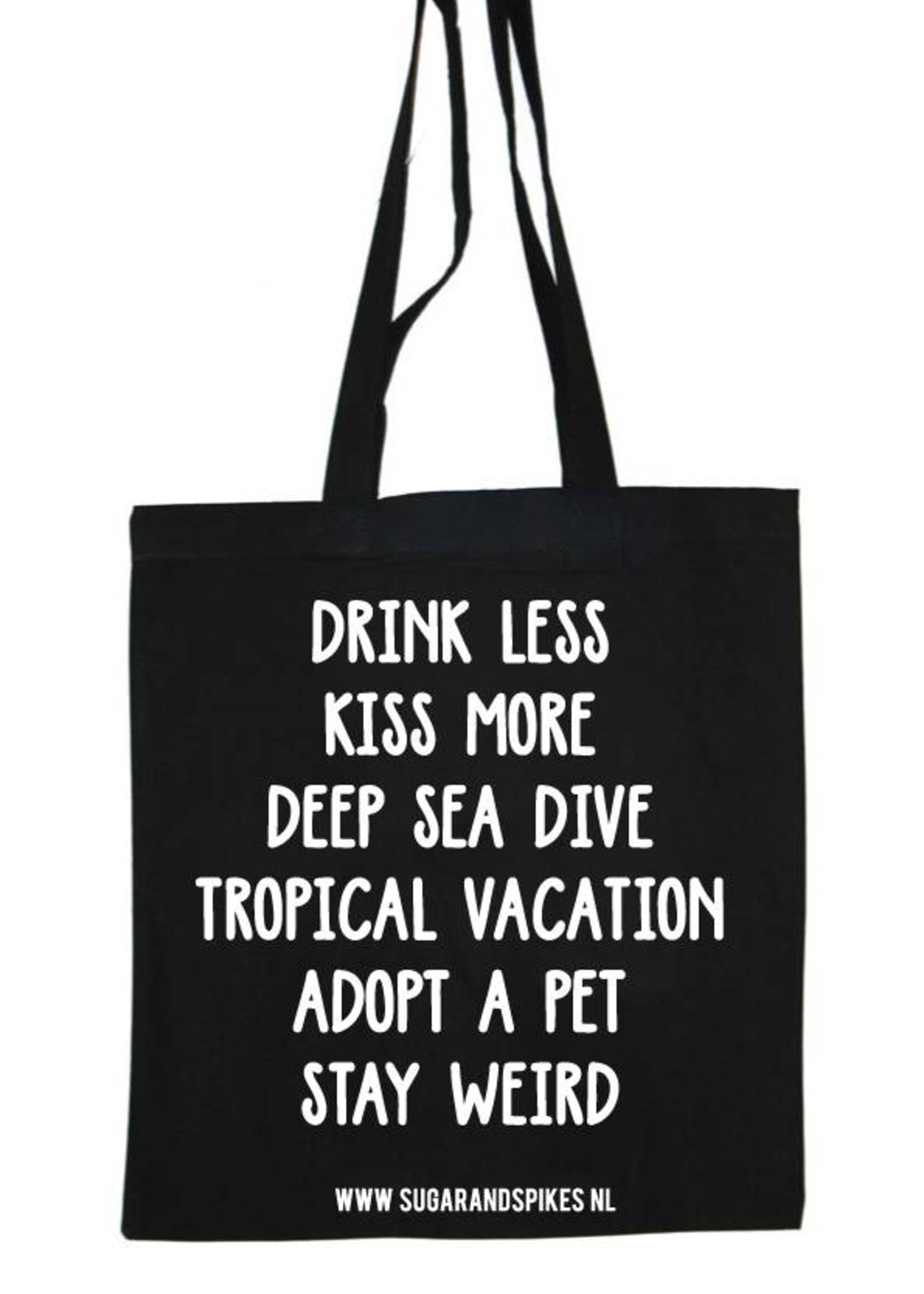 STAY WEIRD COTTON BAG