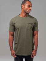 RIPPED POCKET TEE OLIVE