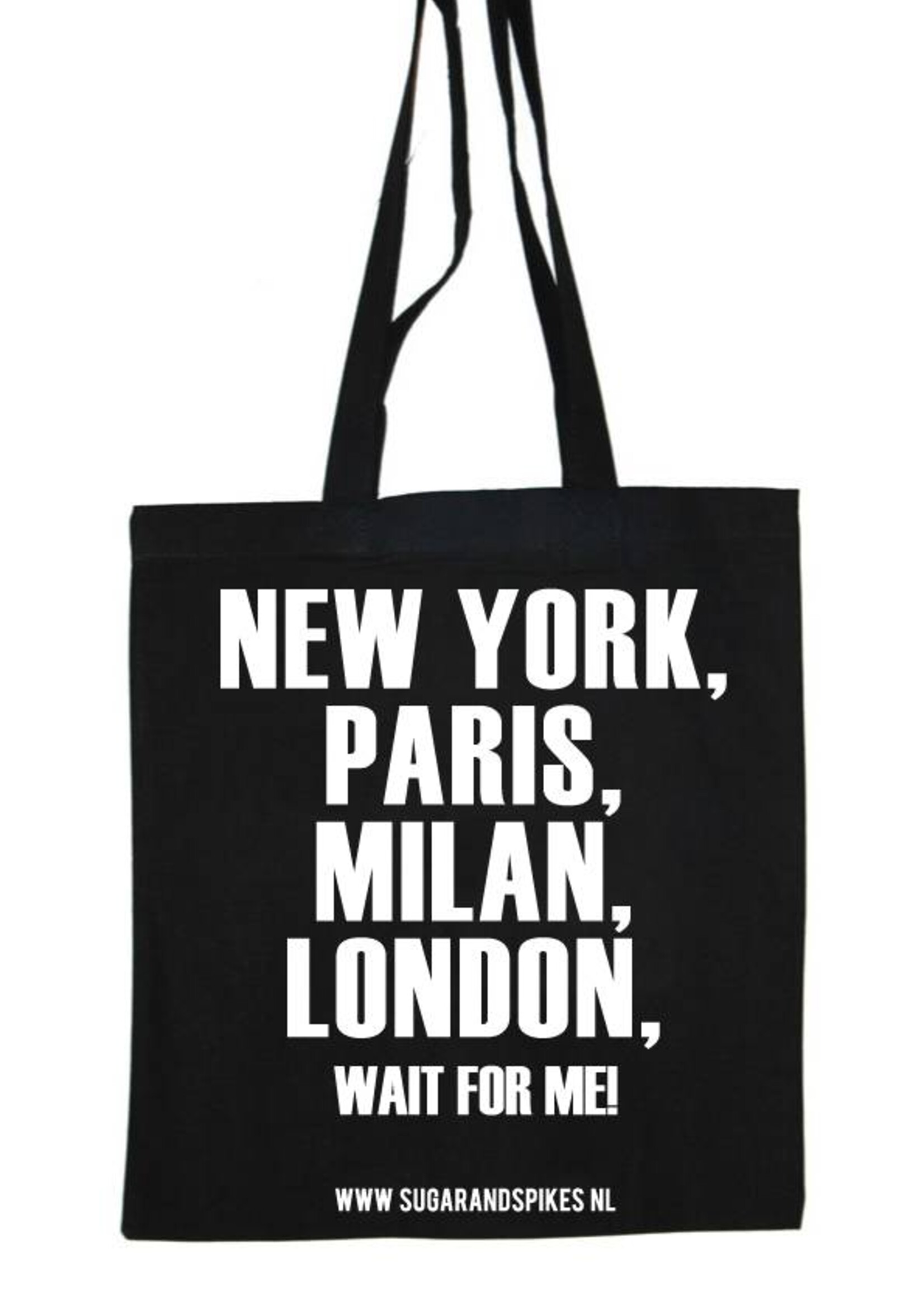 WAIT FOR ME COTTON BAG