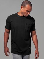 RIPPED POCKET TEE BLACK