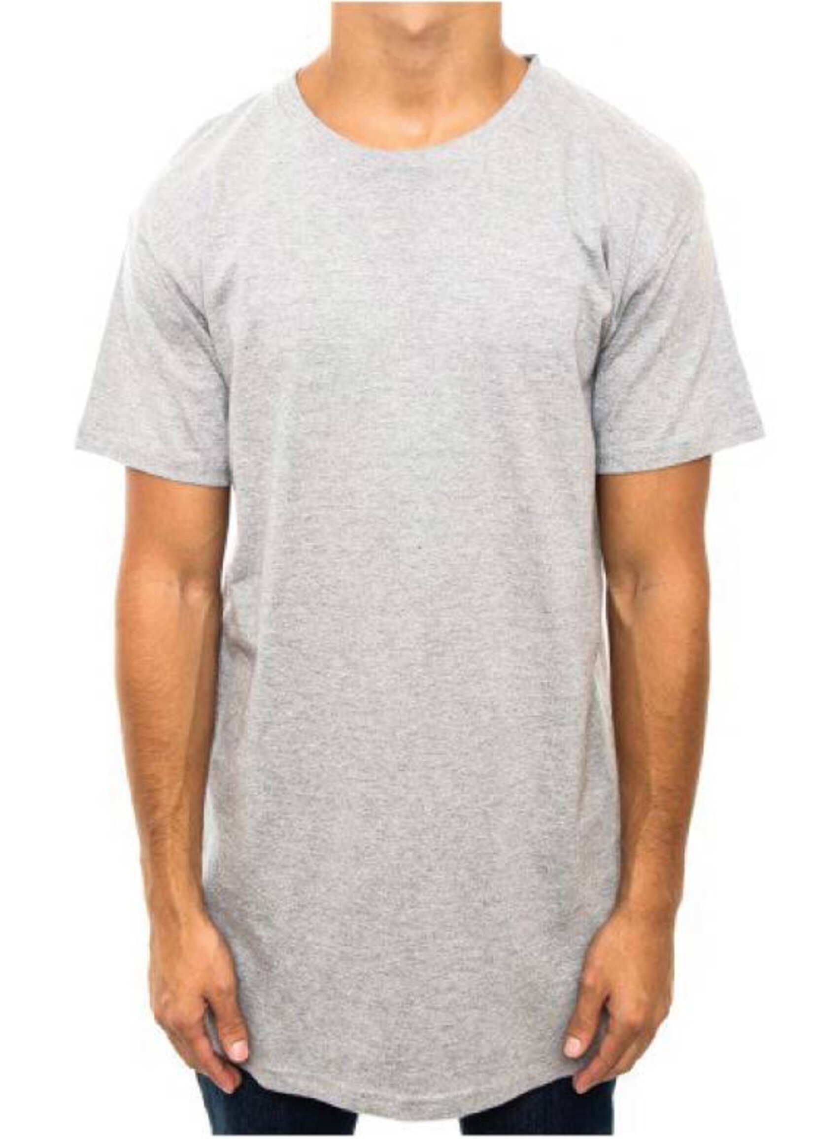 BASIC LONG TEE GREY (MEN)