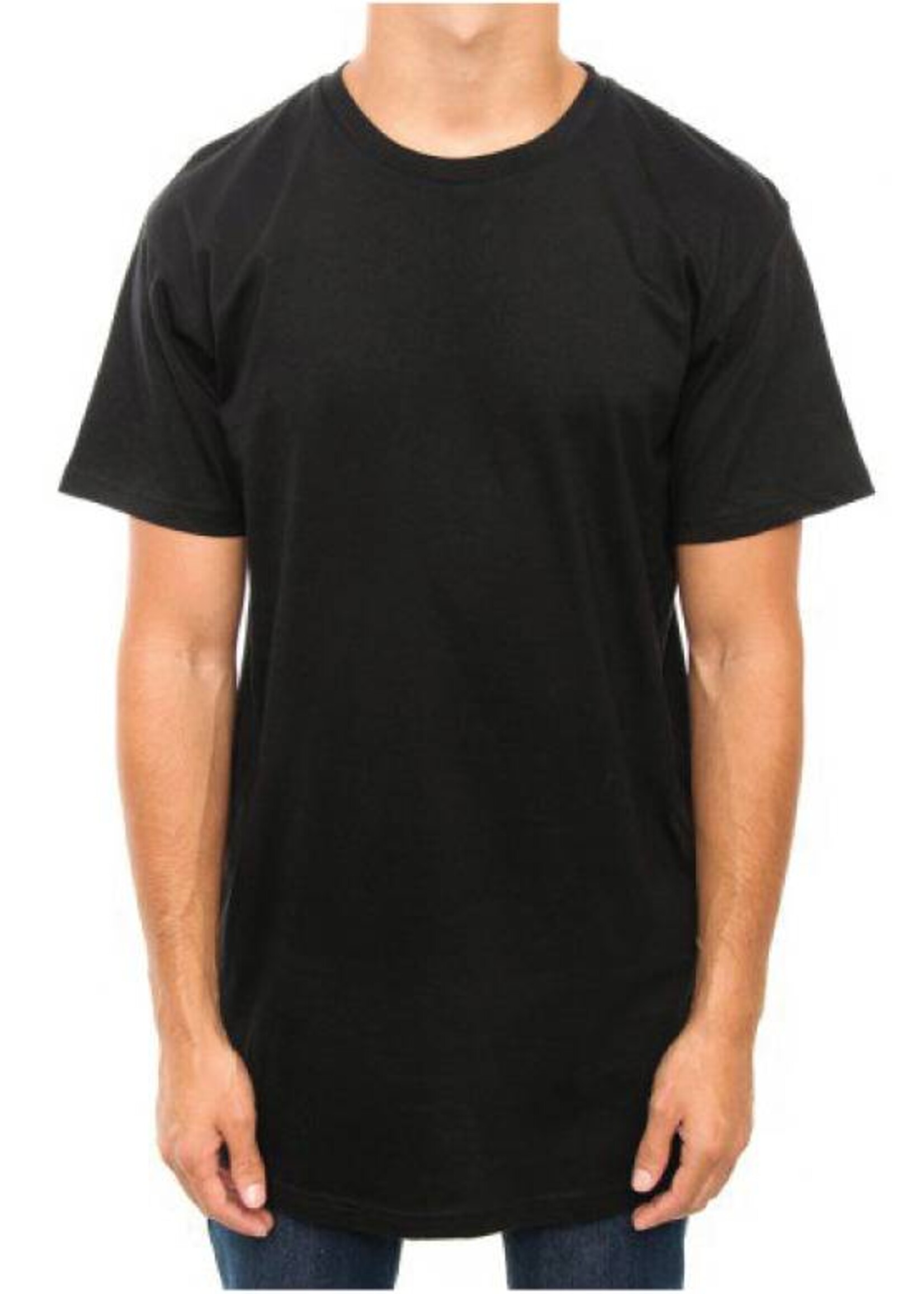 BASIC LONG TEE BLACK (MEN)