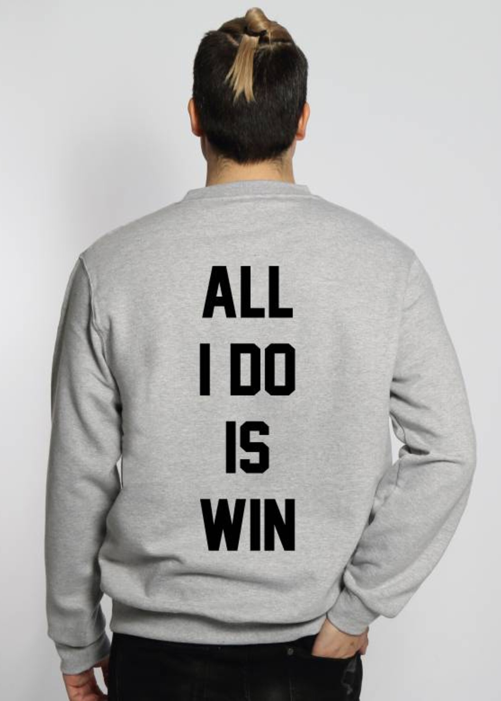 ALL I DO IS WIN SWEATER (MEN)