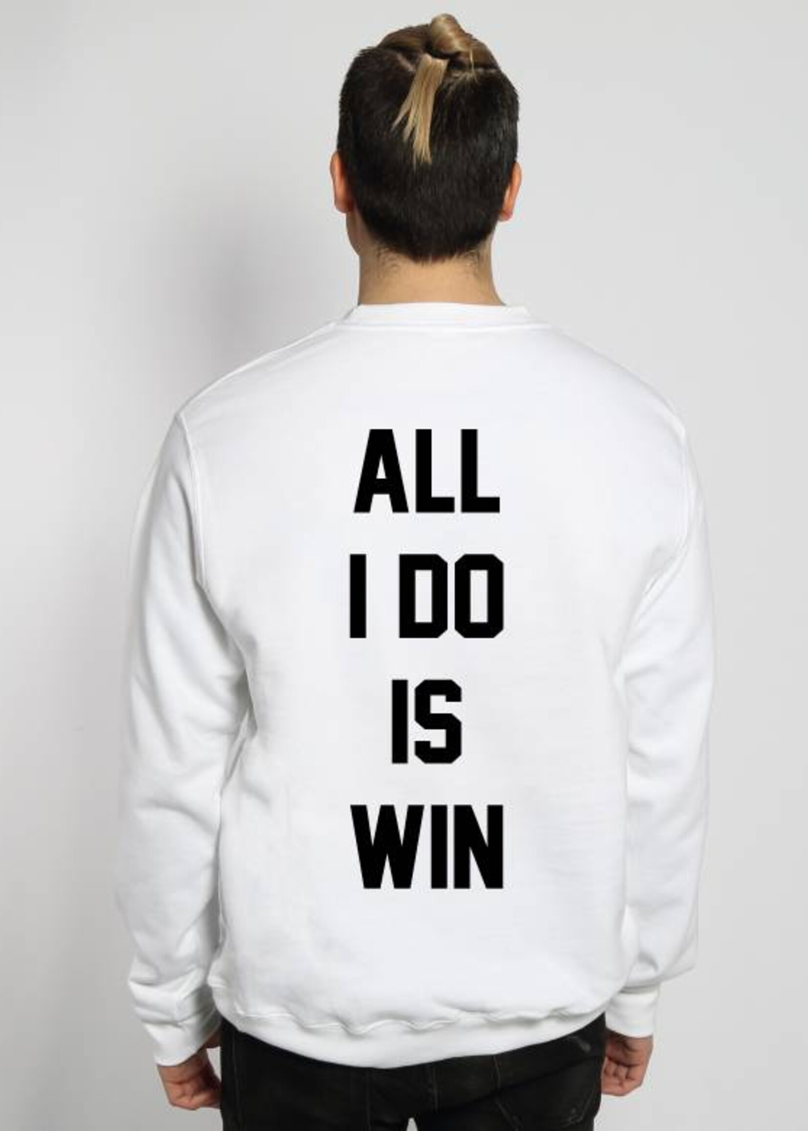 ALL I DO IS WIN SWEATER (MEN)