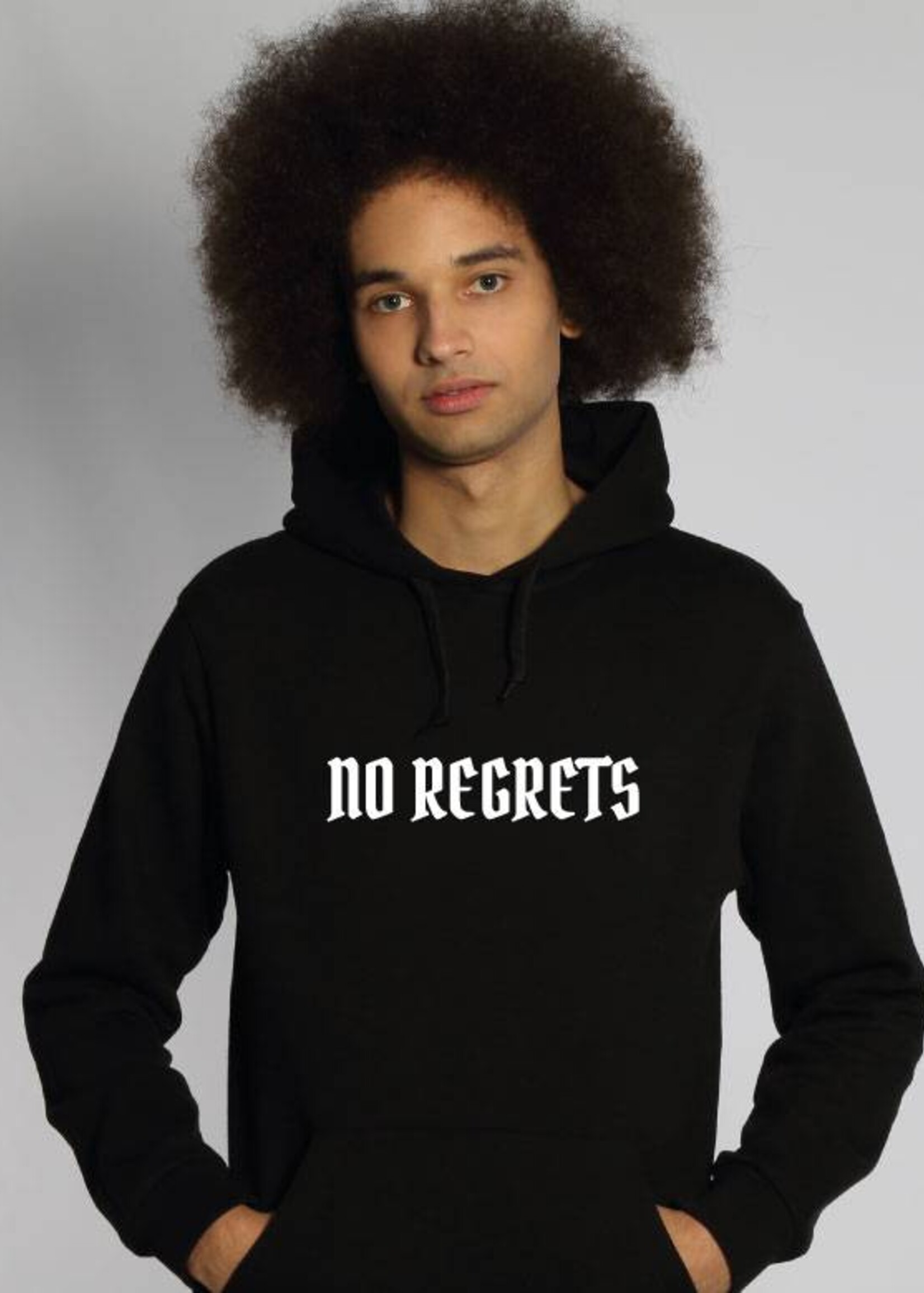 NO REGRETS HOODIE (MEN)