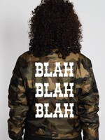 BLAH BLAH BLAH BOMBER JKT