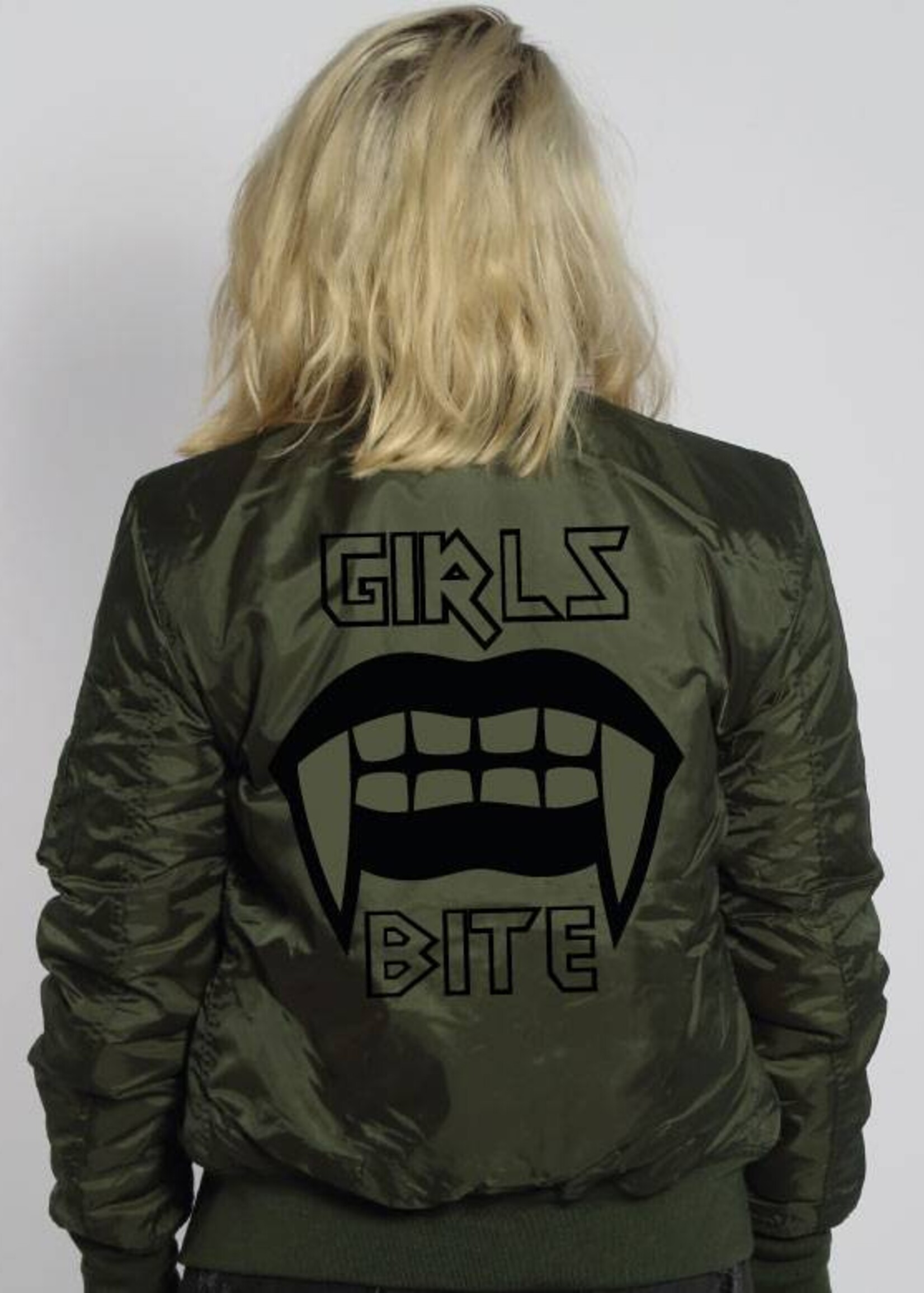 GIRLS BITE BOMBER JKT