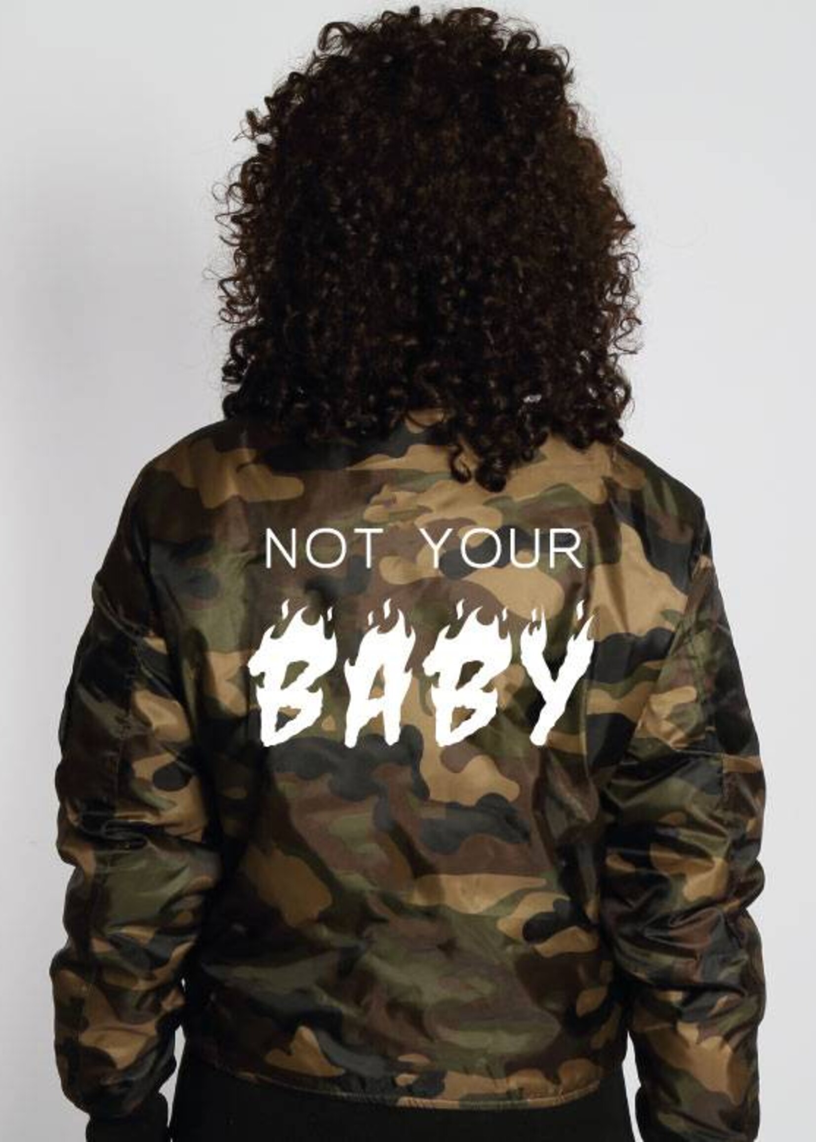NOT YOUR BABY BOMBER JKT