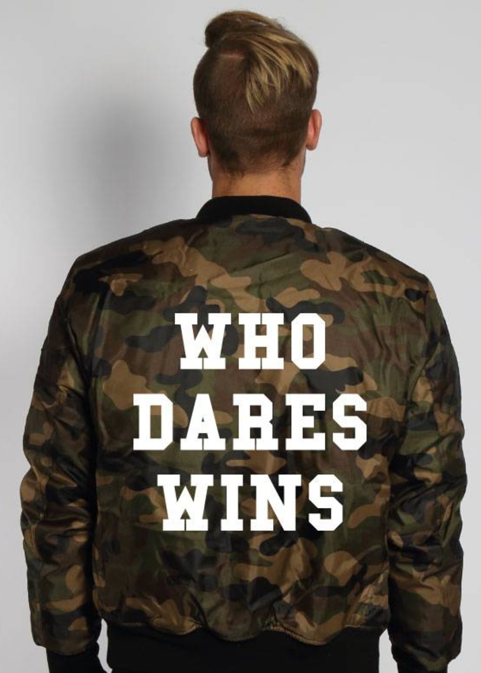 WHO DARES WINS BOMBER JKT