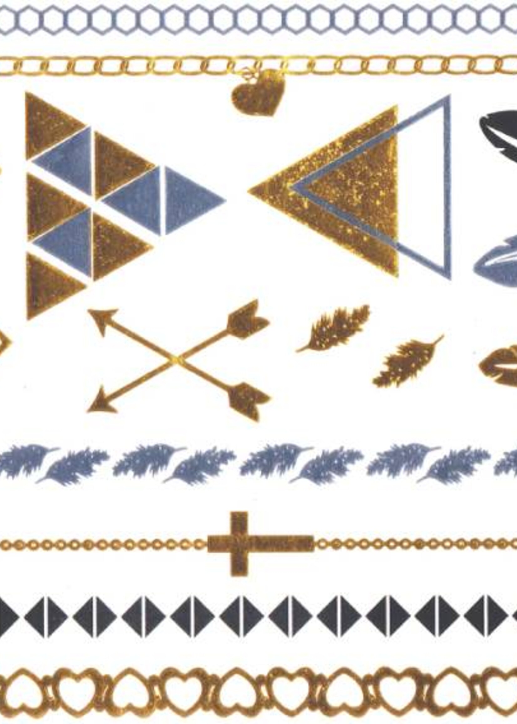 METALLIC TATTOOS - BAHIYA