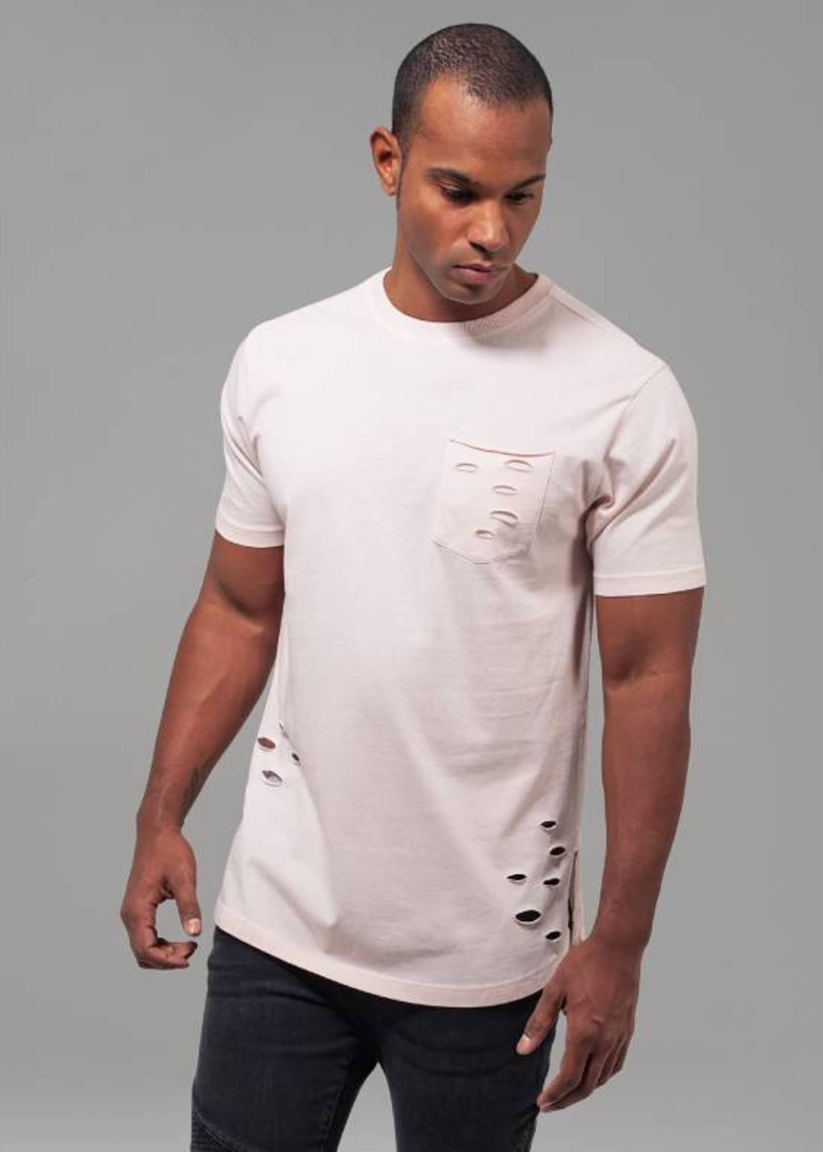 MIND FUCK RIPPED POCKET TEE