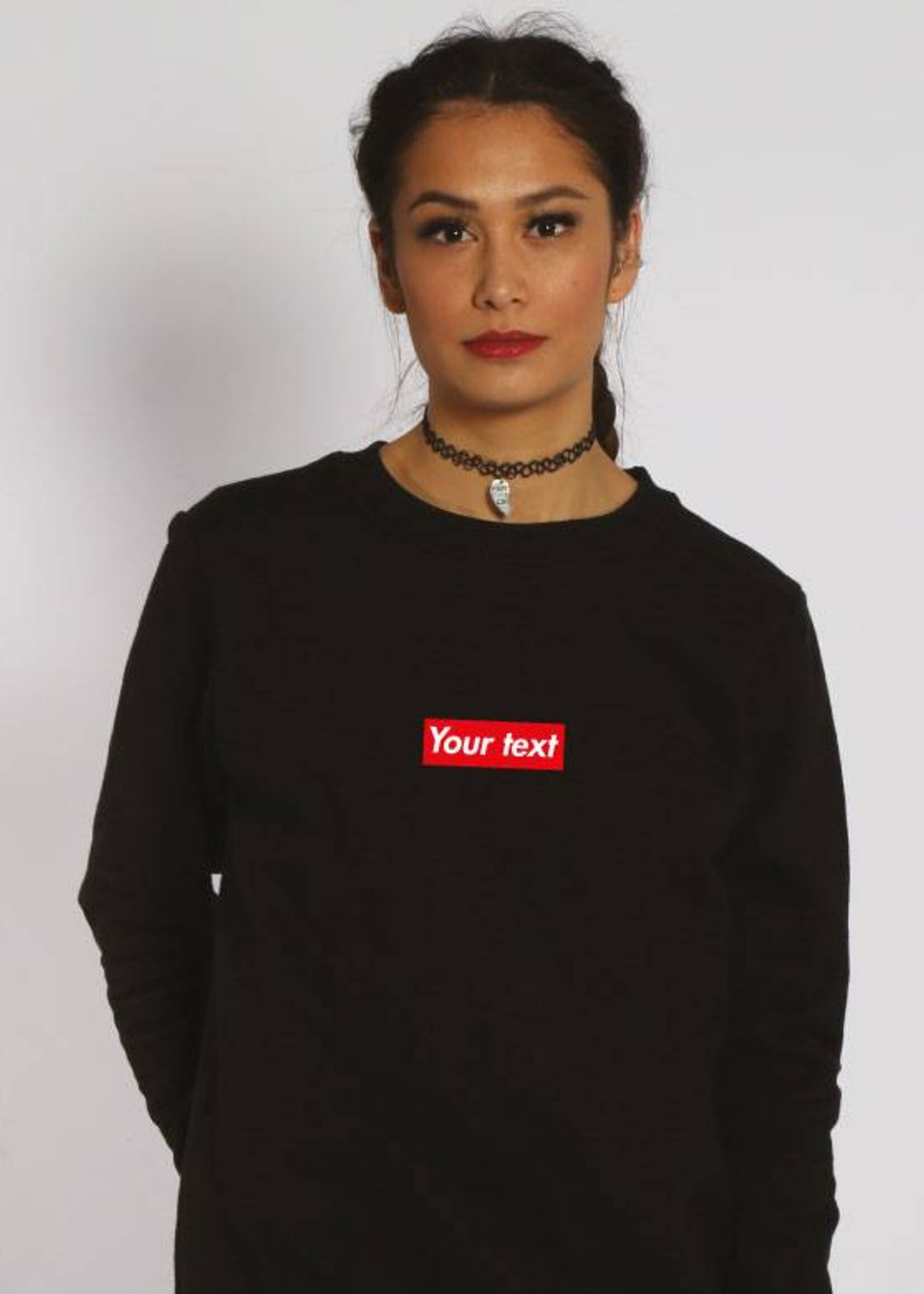 CUSTOM RED BOX SWEATER (WMN)