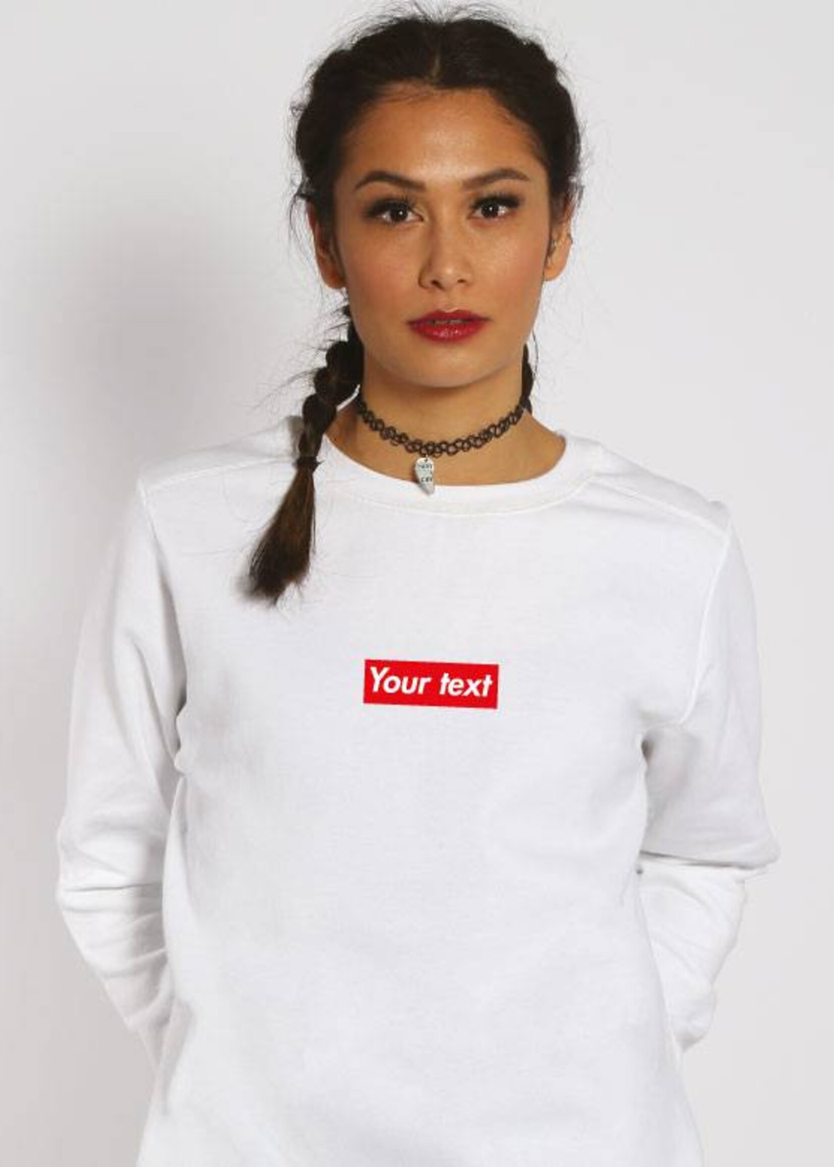 CUSTOM RED BOX SWEATER (WMN)