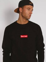 CUSTOM RED BOX SWEATER (MEN)