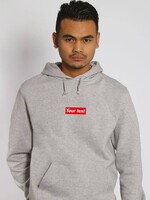 CUSTOM RED BOX HOODIE (MEN)