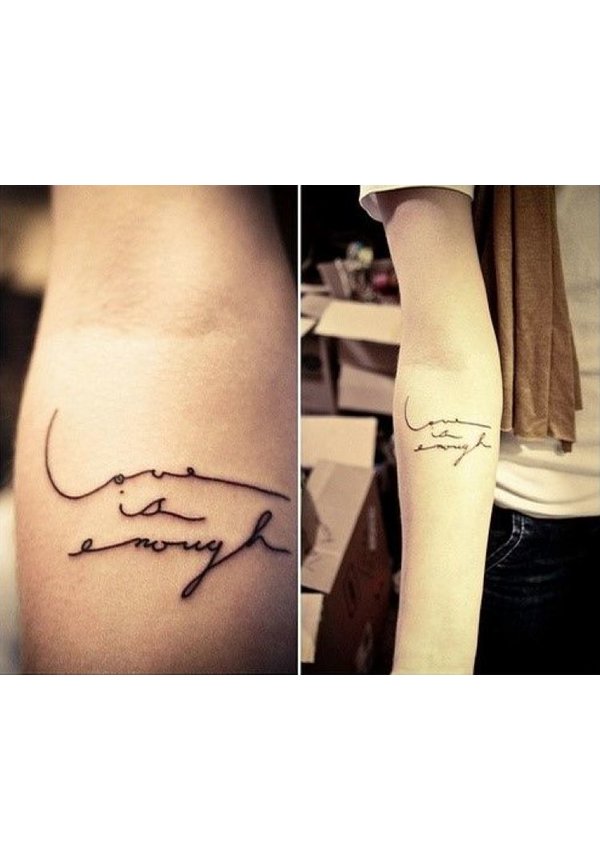 LOVE IS ENOUGH TATTOOS - SUGAR&spikes LOVE IS ENOUGH TATTOOS - SUGAR&spikes