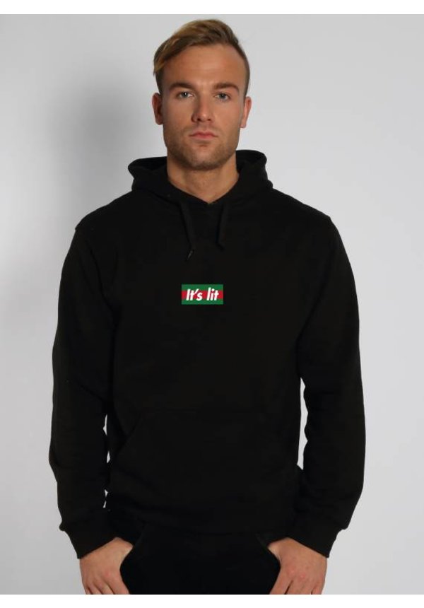 IT'S LIT HOODIE (MEN) SUGAR&spikes It's Lit Sweatshirt Zwart | na