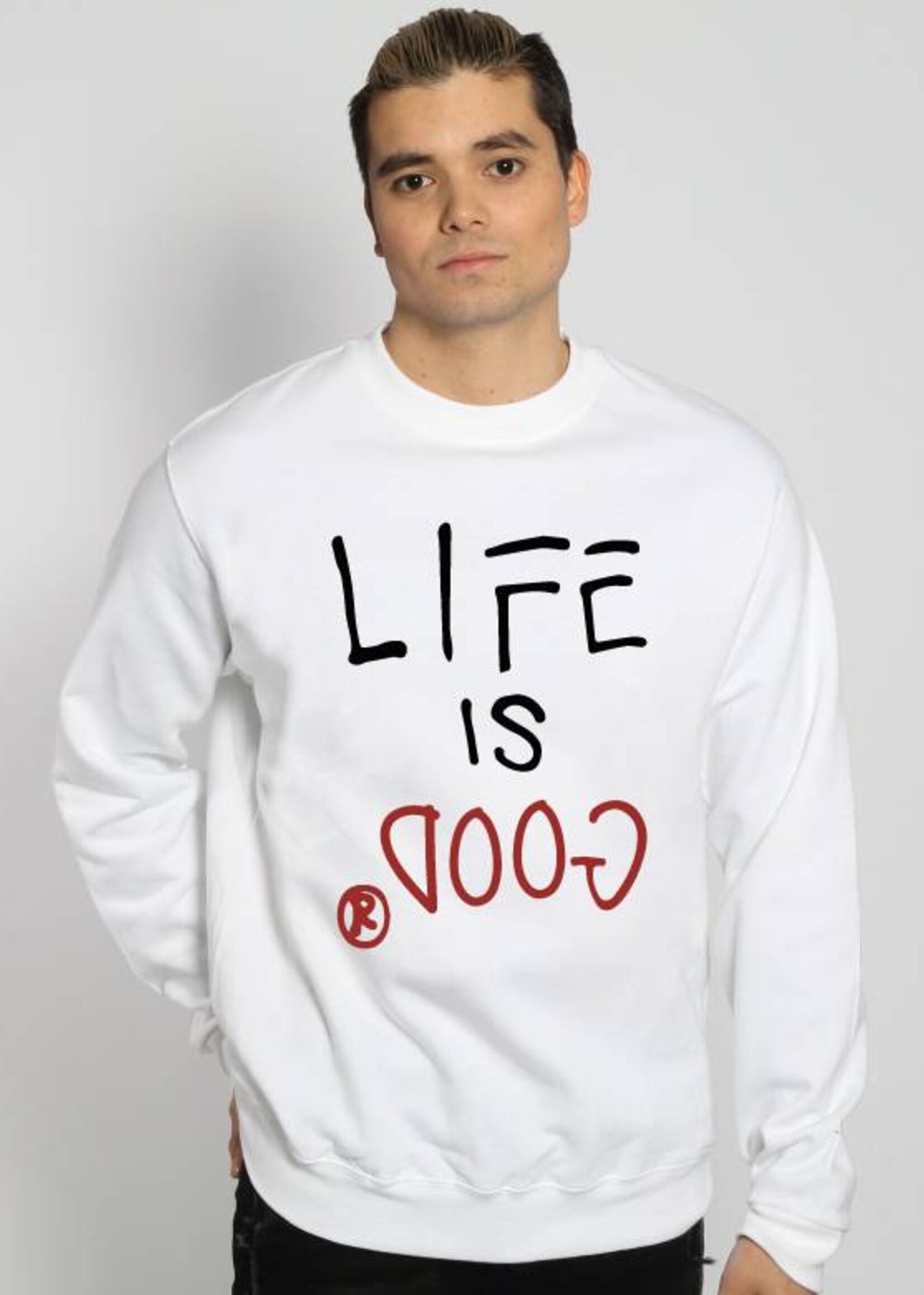 LIFE IS GOOD SWEATER (MEN)