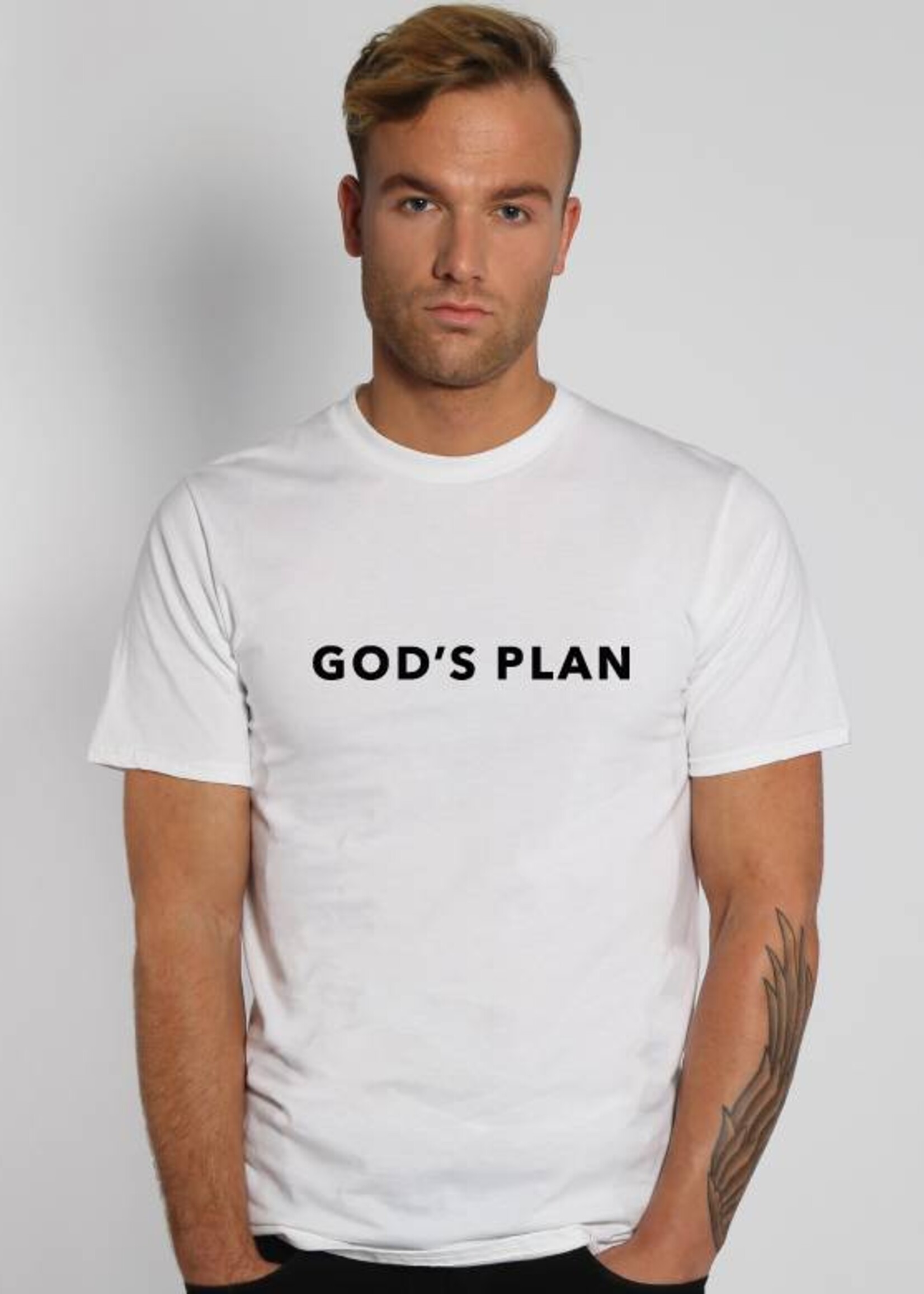 GOD'S PLAN TEE (MEN)