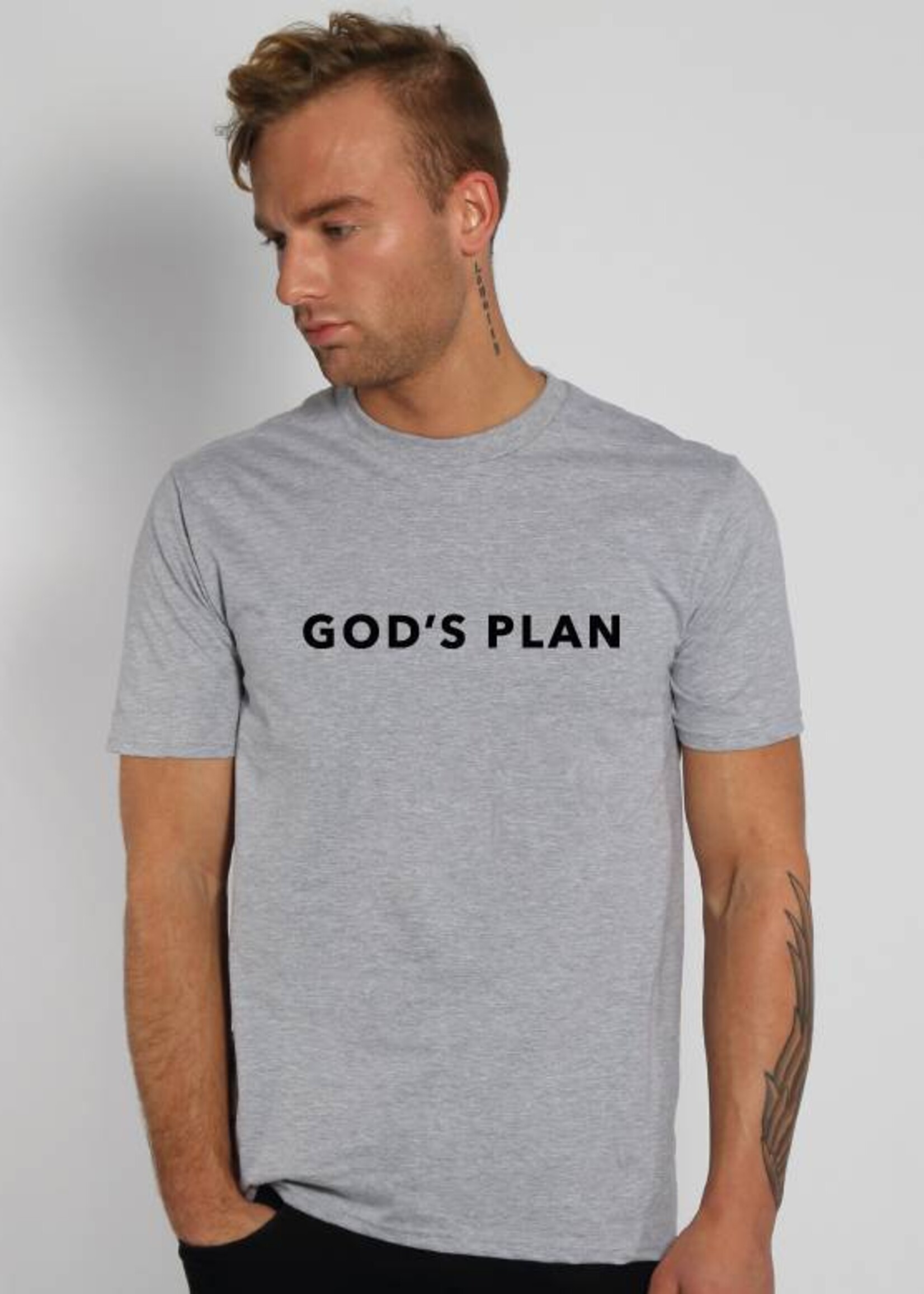 GOD'S PLAN TEE (MEN)