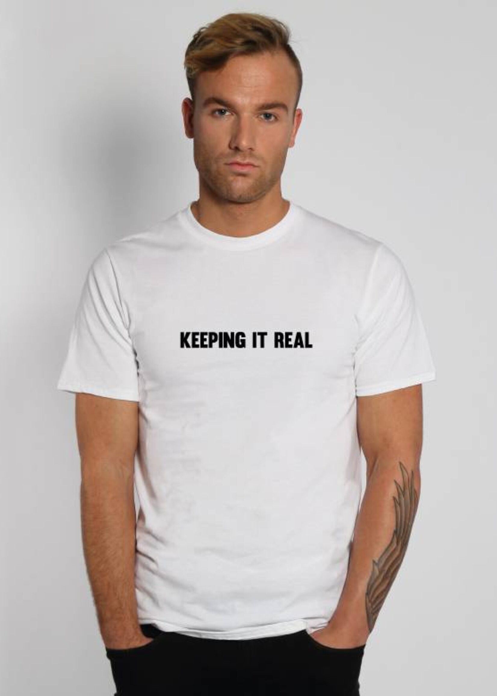 KEEPING IT REAL TEE (MEN)