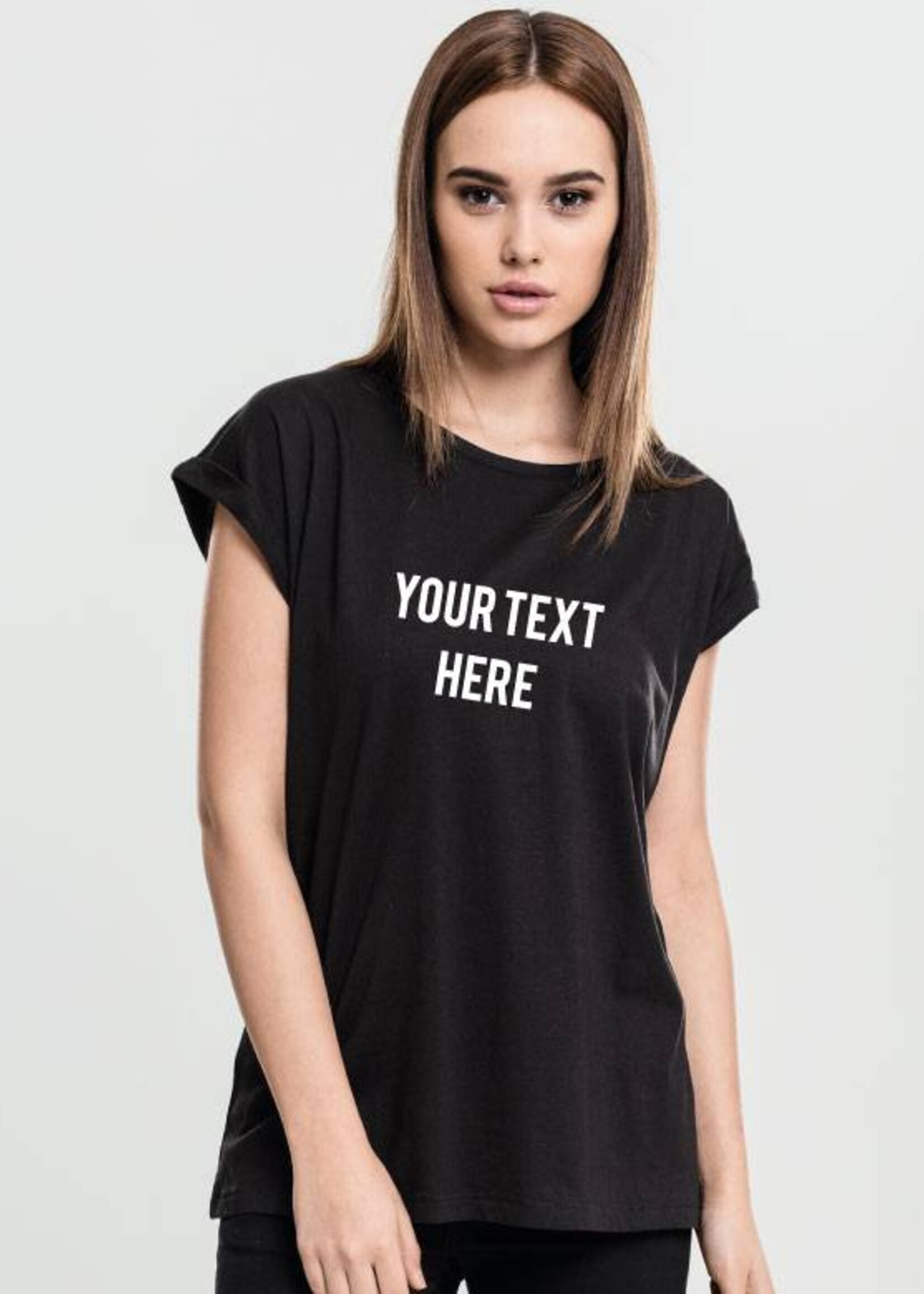 CUSTOM TEXT BOYFRIEND TEE
