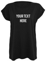 CUSTOM TEXT BOYFRIEND TEE