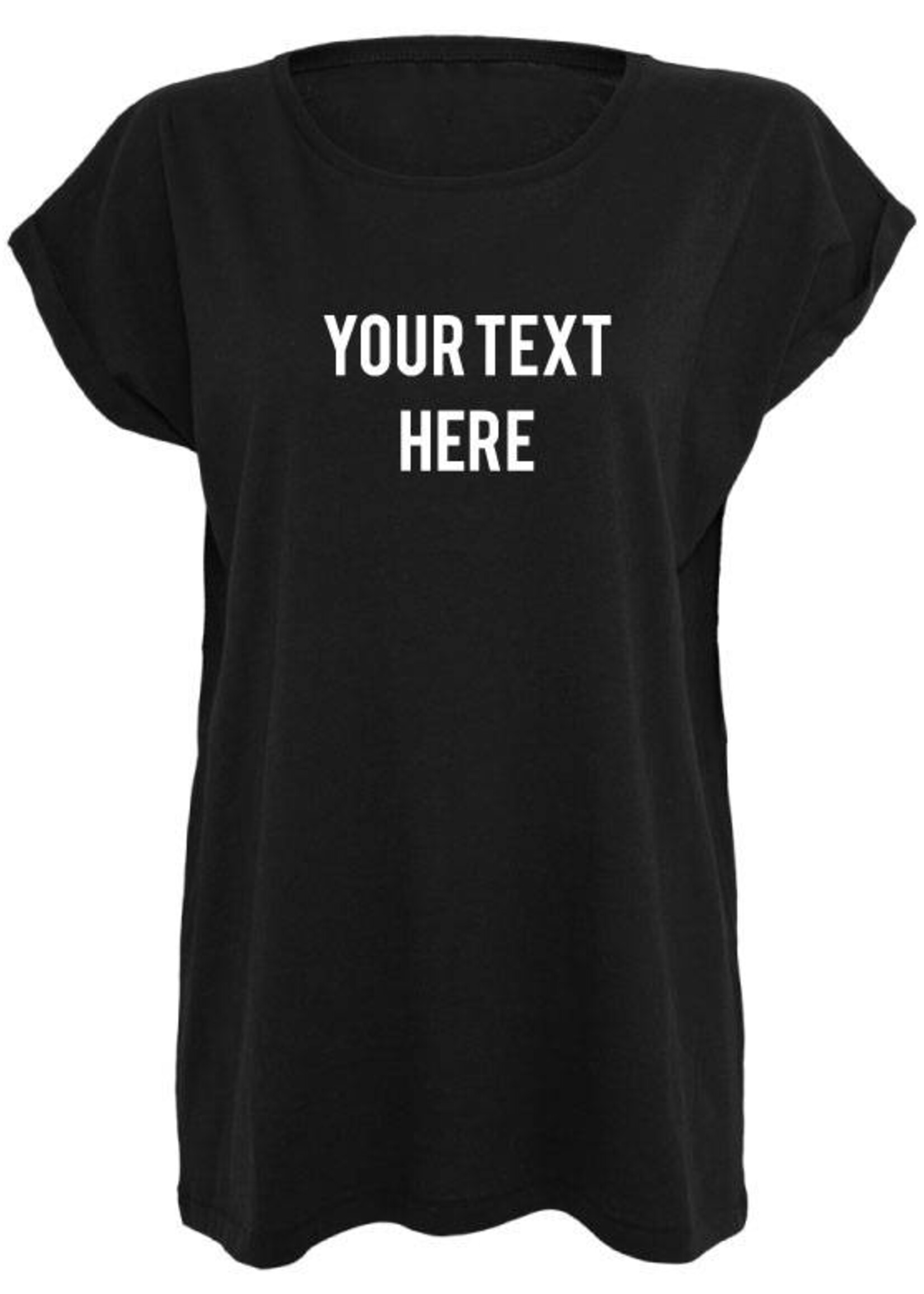 CUSTOM TEXT BOYFRIEND TEE