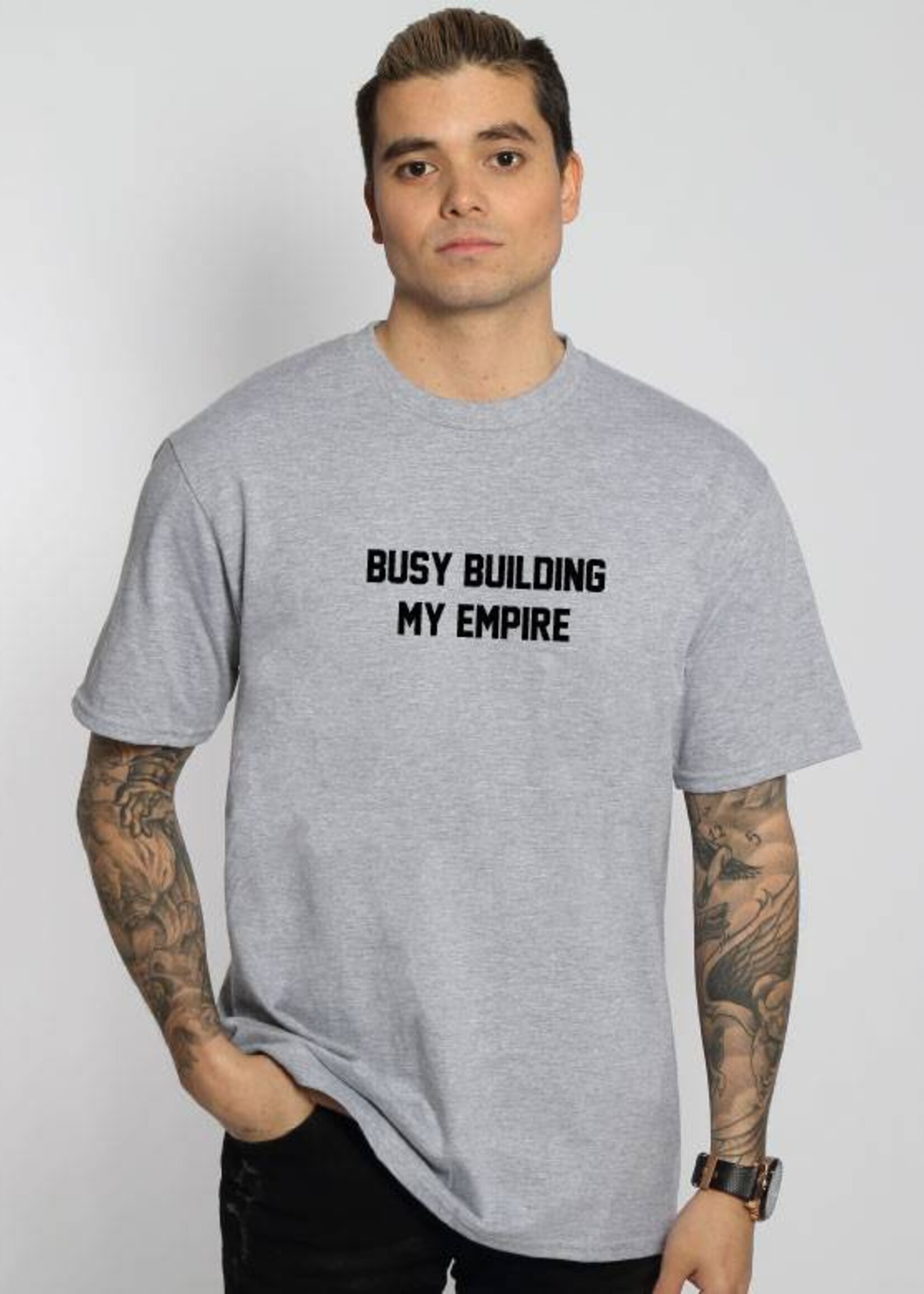BUILDING AN EMPIRE TEE (MEN)