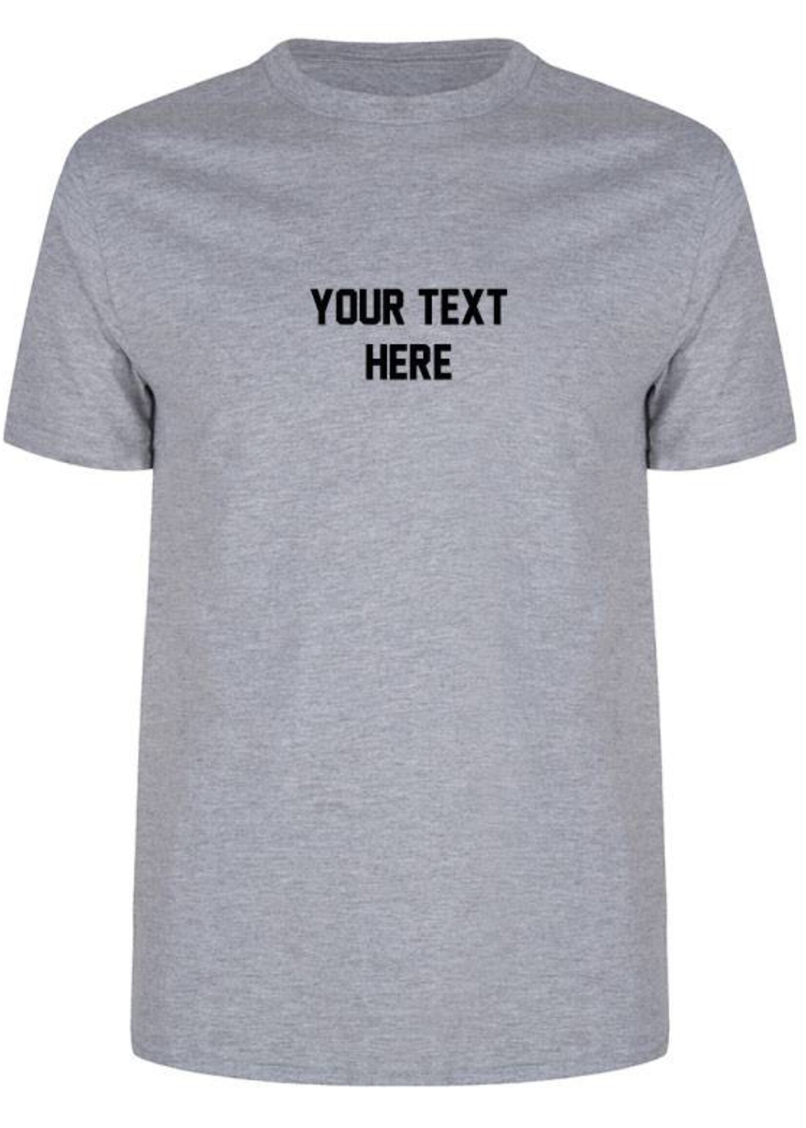 CUSTOM TEXT TEE 2.0 (MEN)