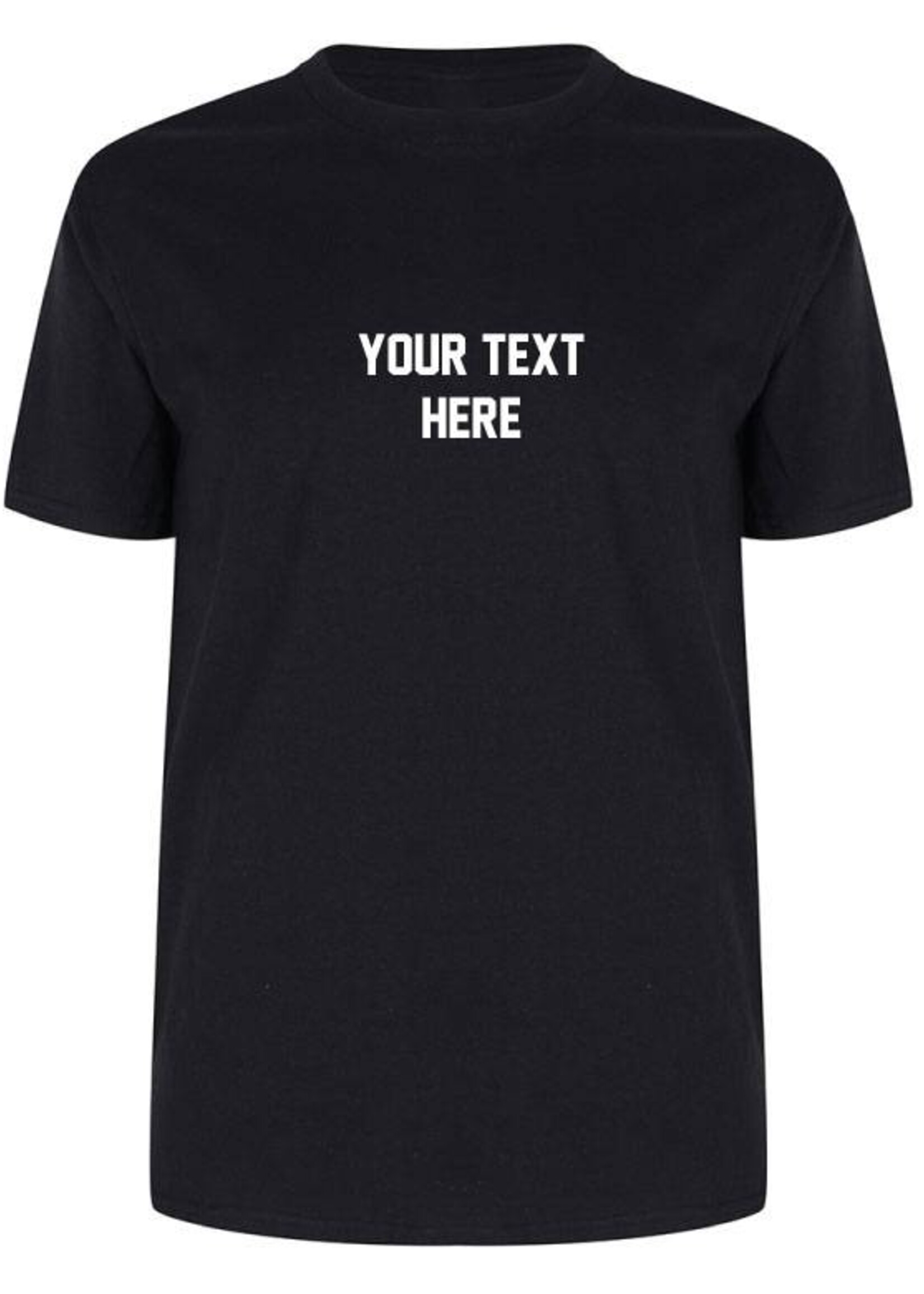 CUSTOM TEXT TEE 2.0 (MEN)