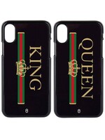 KING & QUEEN STRIPED COUPLE CASES