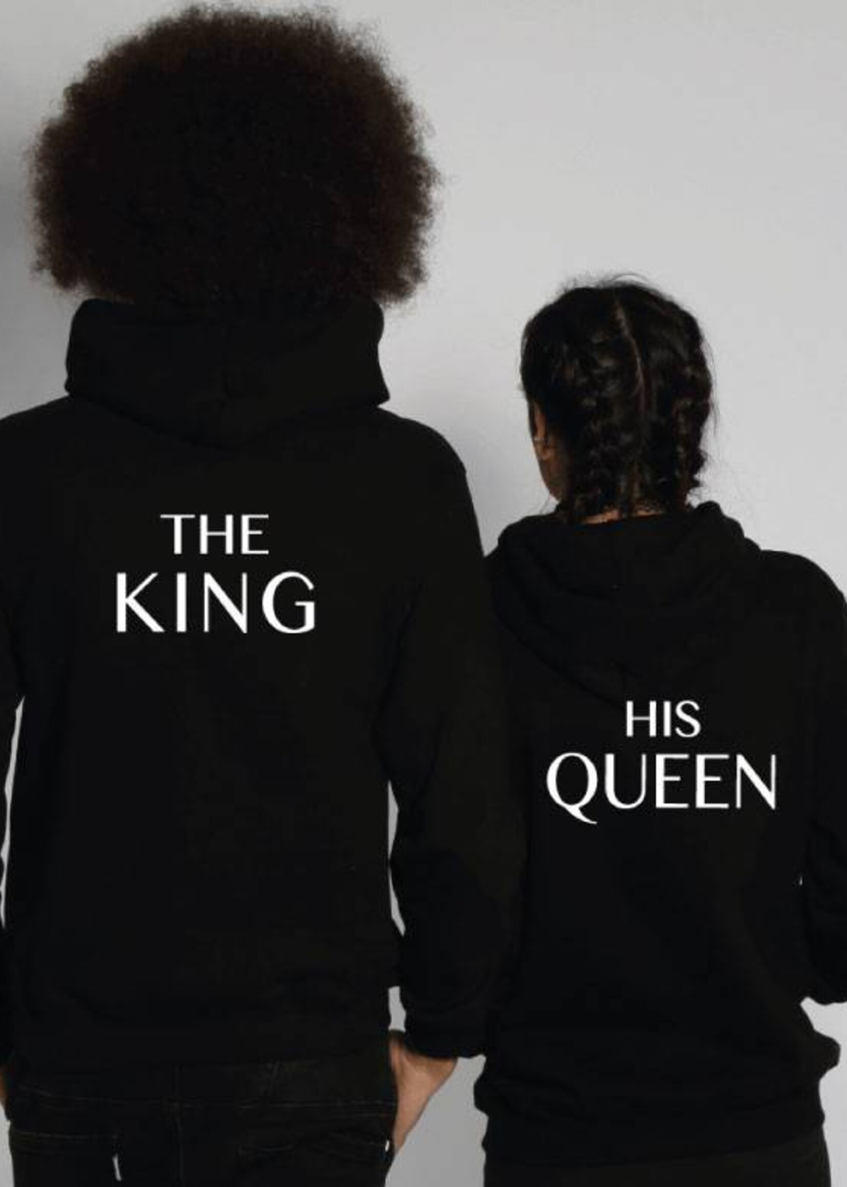 THE KING & HIS QUEEN COUPLE HOODIES