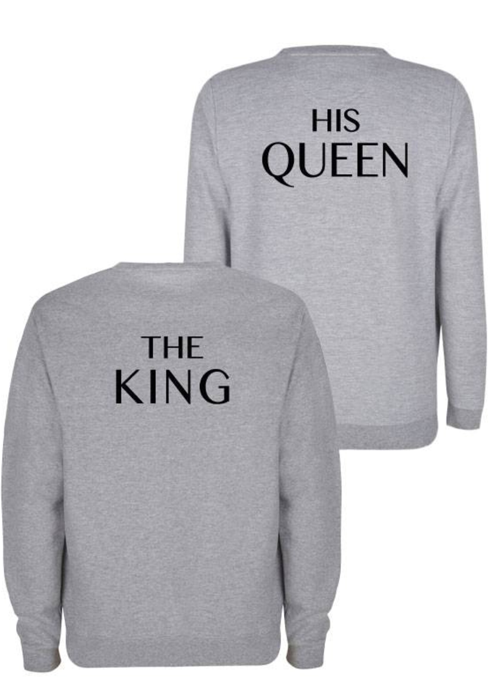 THE KING & HIS QUEEN COUPLE SWEATERS
