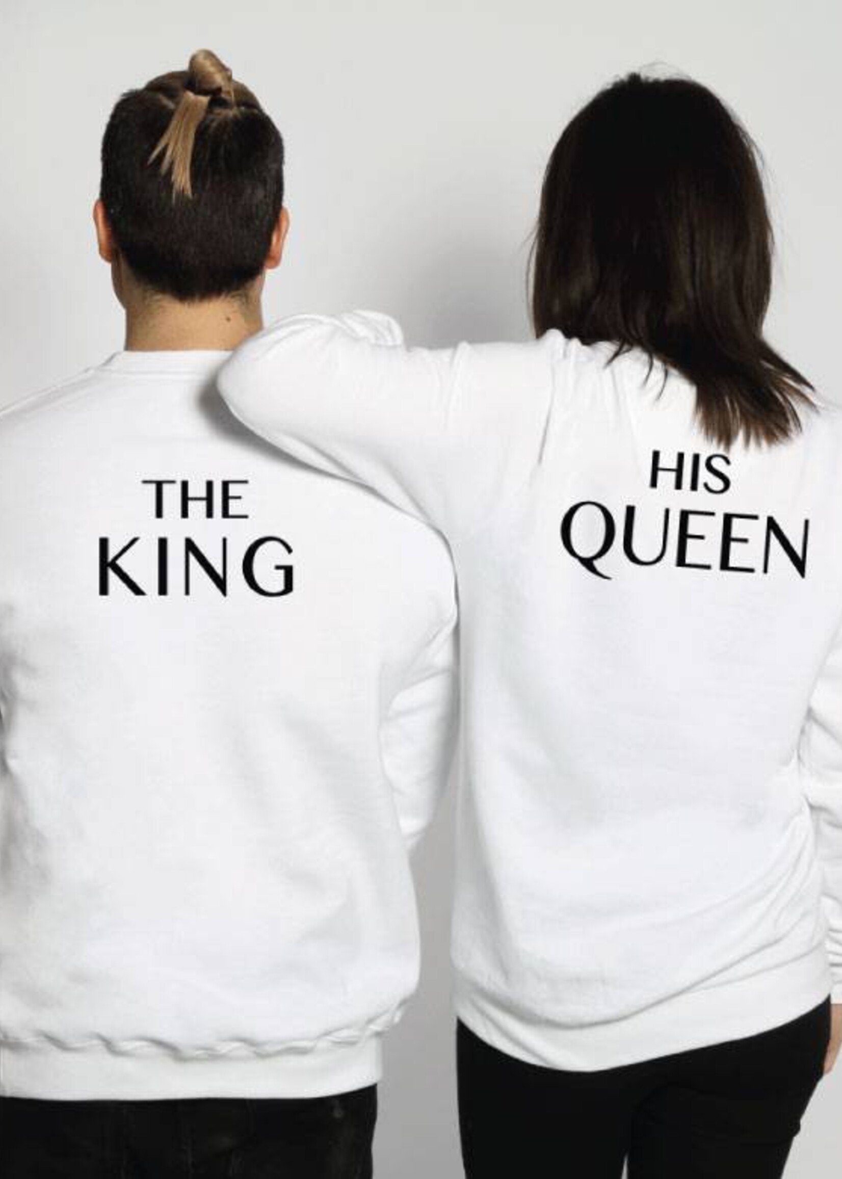 THE KING & HIS QUEEN COUPLE SWEATERS