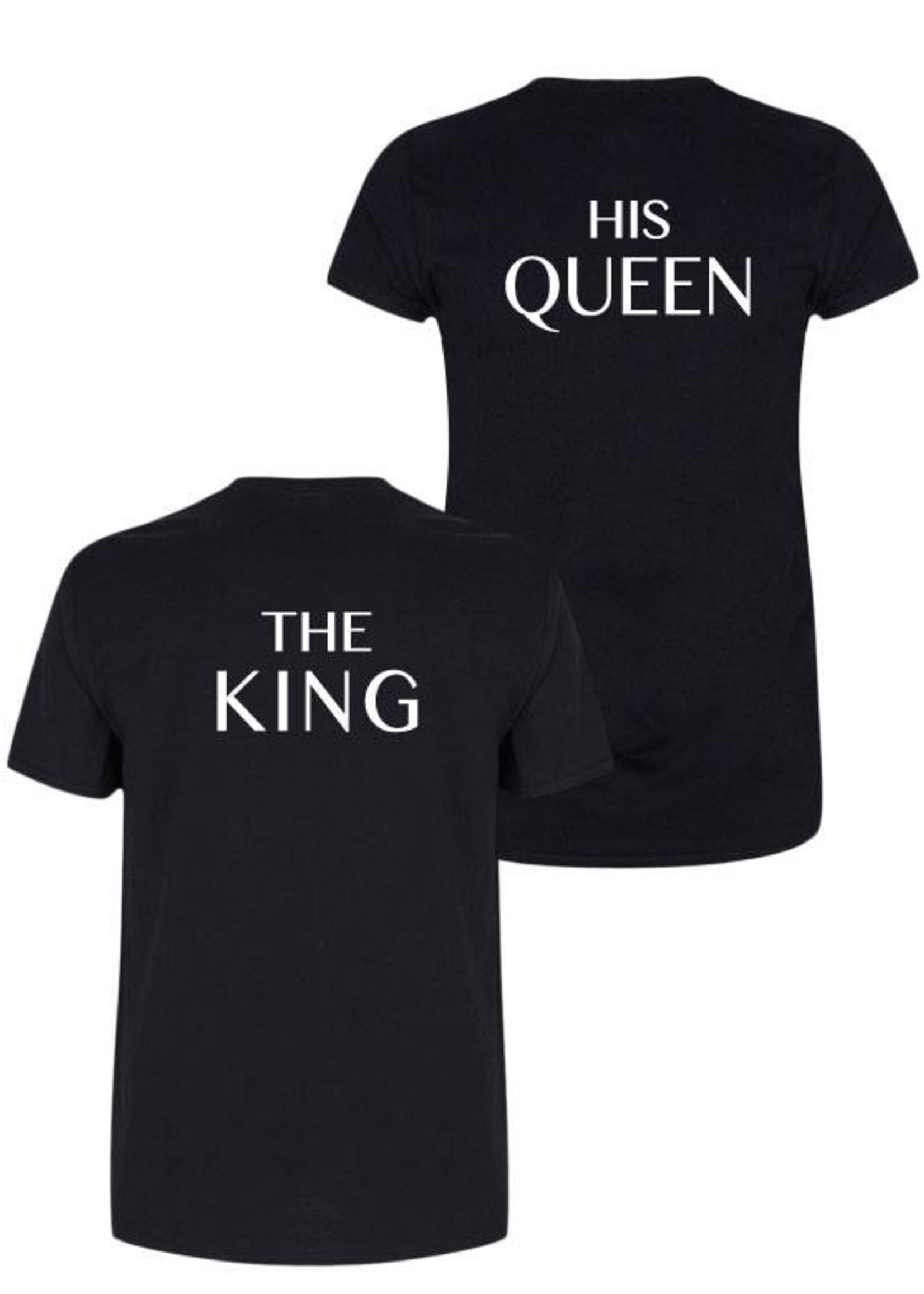 THE KING & HIS QUEEN COUPLE TEES