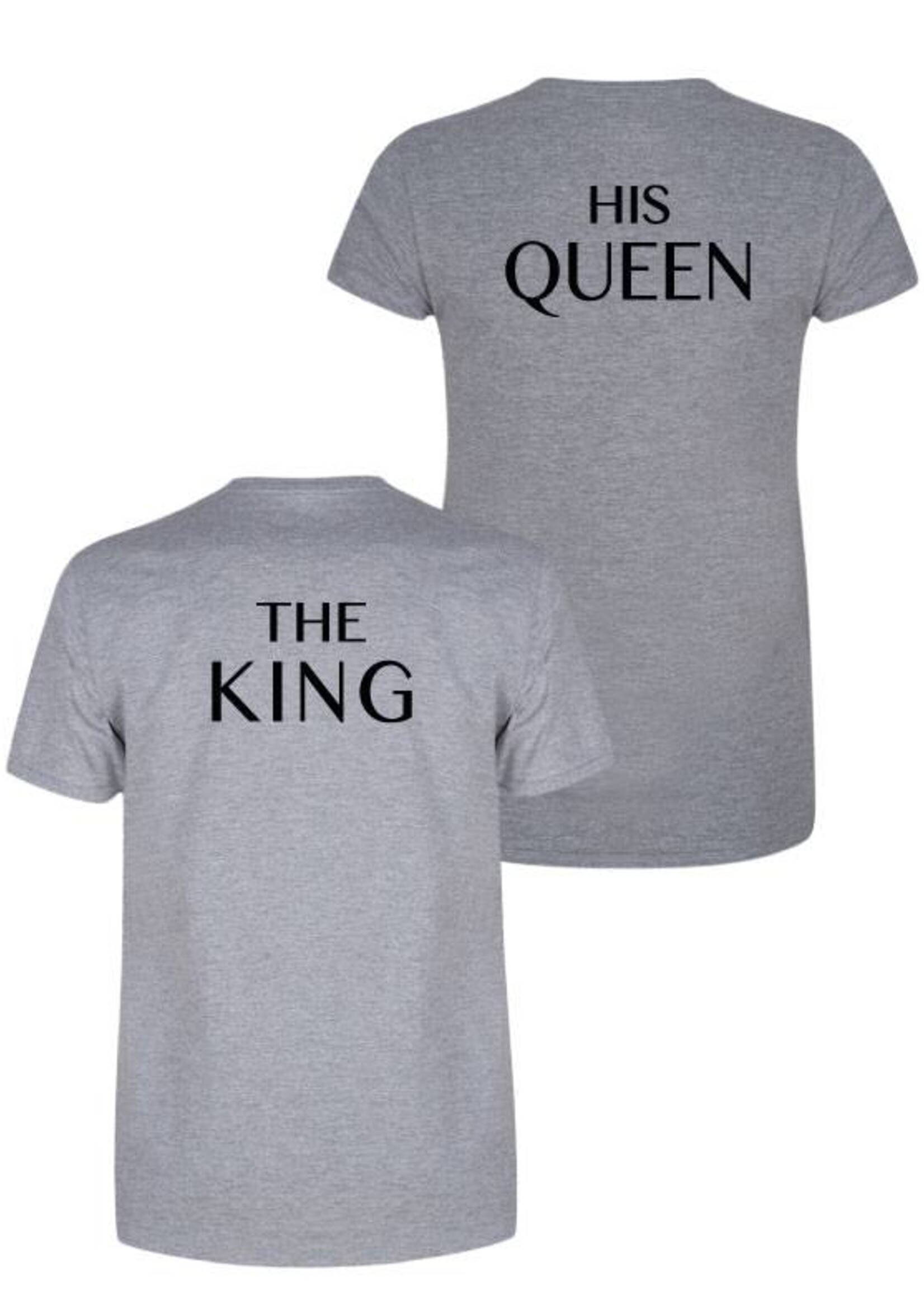 THE KING & HIS QUEEN COUPLE TEES