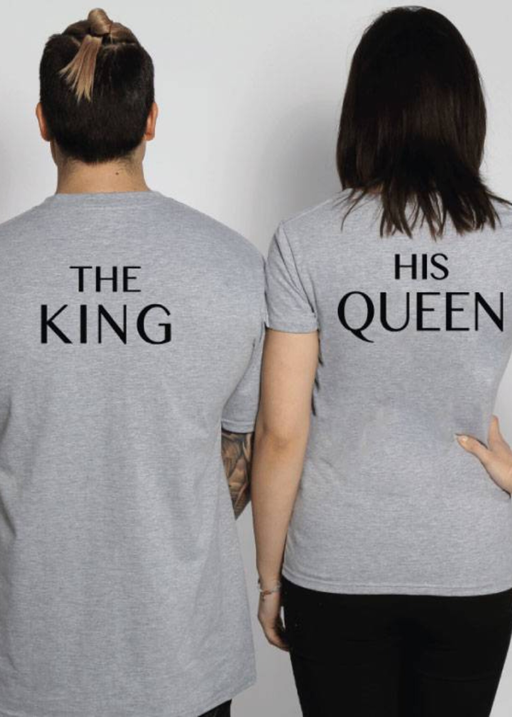 THE KING & HIS QUEEN COUPLE TEES