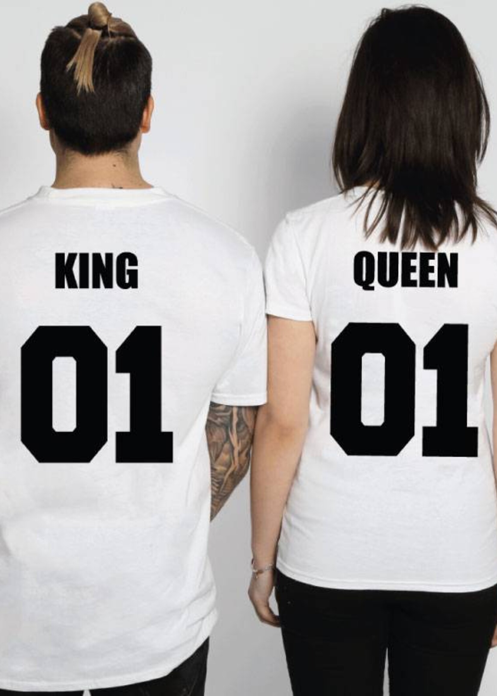 KING & QUEEN COUPLE TEES