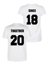 TOGETHER SINCE COUPLE TEES