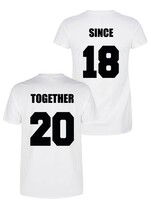 TOGETHER SINCE COUPLE TEES