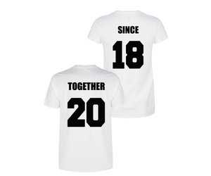 TOGETHER SINCE COUPLE TEES - SUGAR\u0026spikes