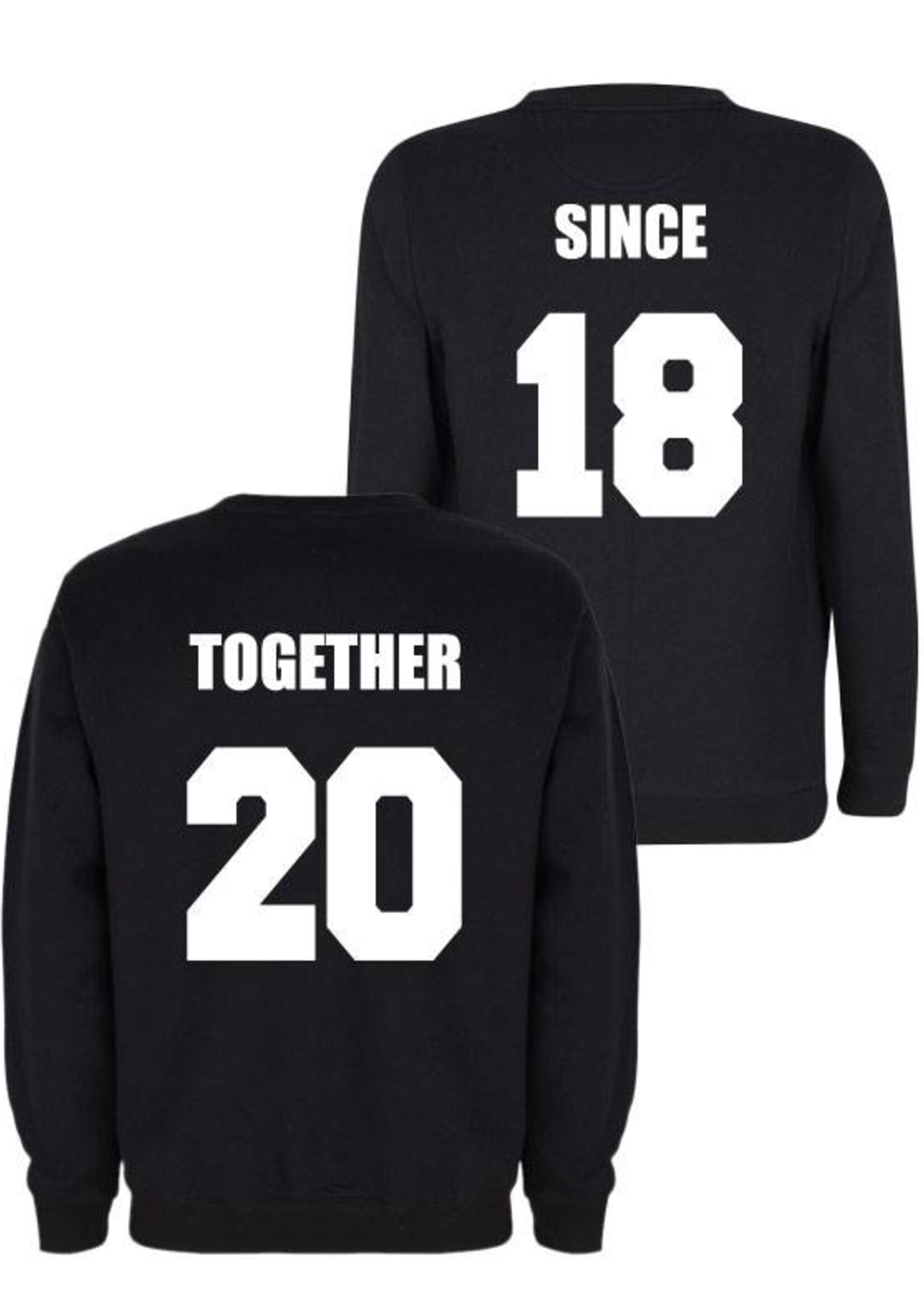 TOGETHER SINCE COUPLE SWEATERS