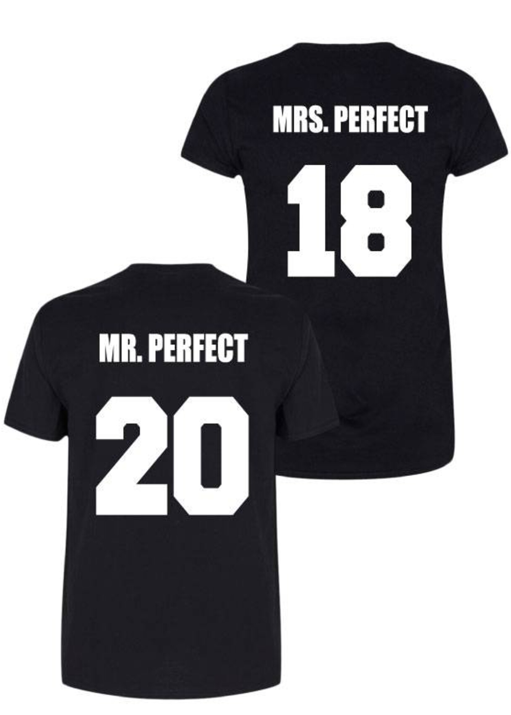 MR & MRS PERFECT COUPLE TEES