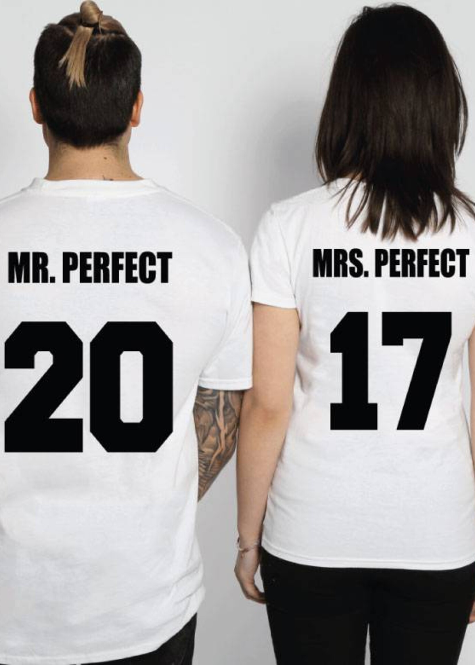 MR & MRS PERFECT COUPLE TEES