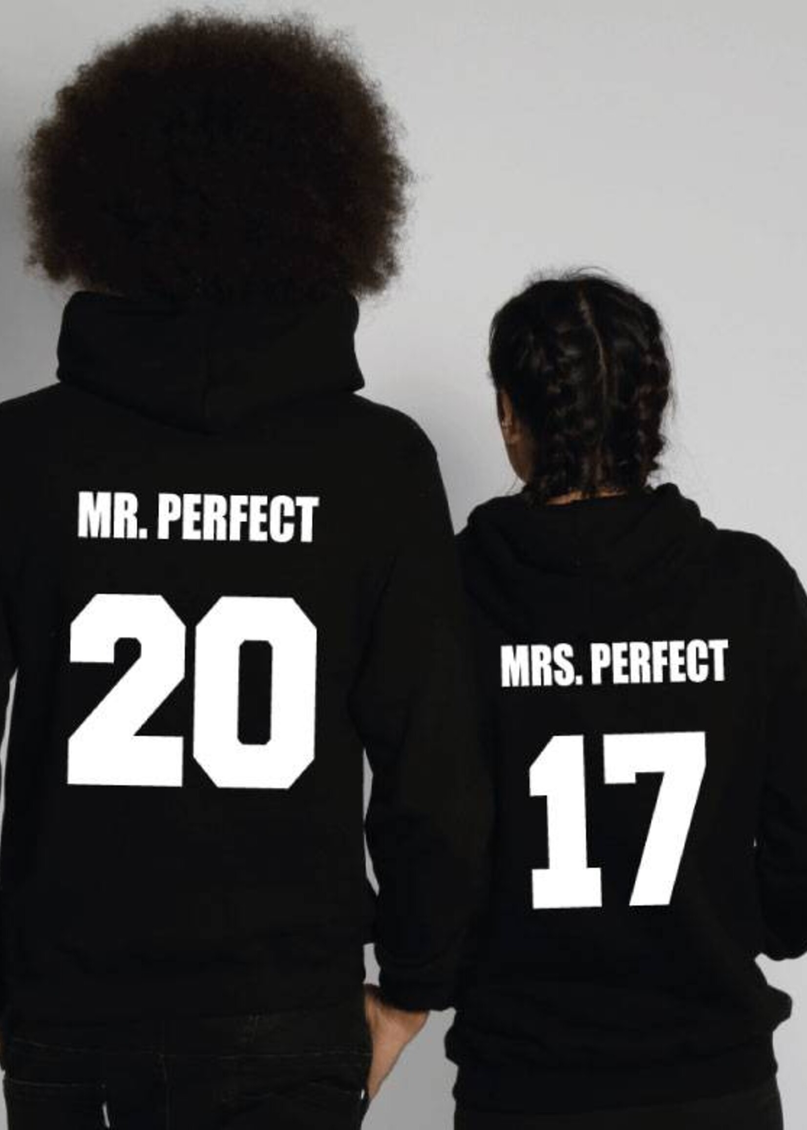 MR & MRS PERFECT COUPLE HOODIES