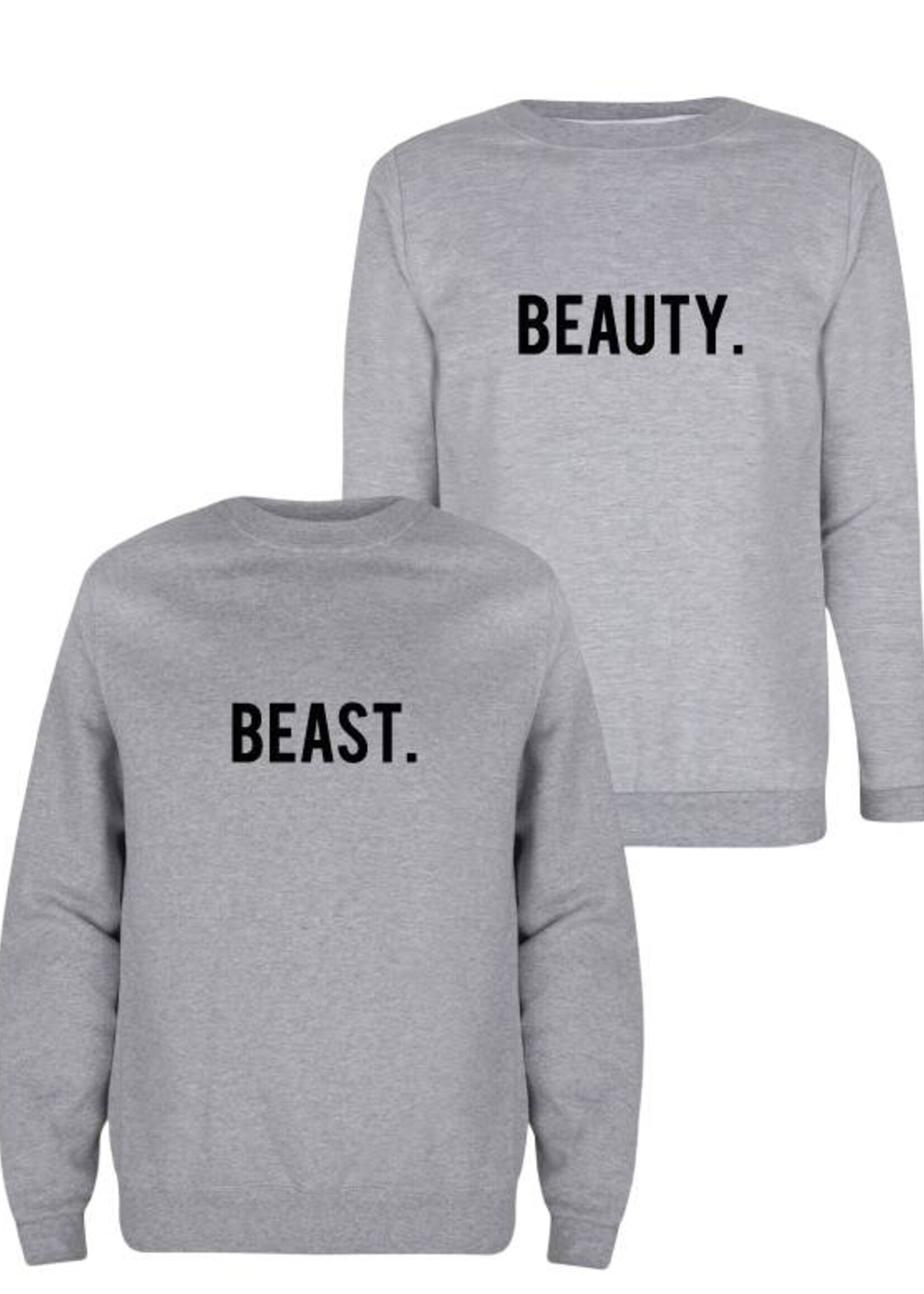 BEAUTY & THE BEAST COUPLE SWEATERS
